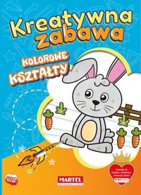 Kreatywna zabawa Kolorowe kształty -  - książka
