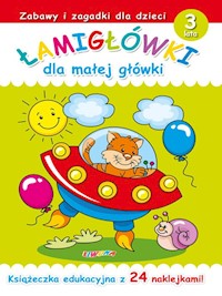 Łamigłówki dla małej główki 3 lata - Molenda Maria - książka
