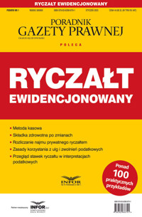 Ryczałt ewidencjonowany Podatki 1/2025 -  - książka