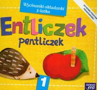 Entliczek Pentliczek 1 Wycinanki-składanki 3-latka - zbiorowa praca - książka