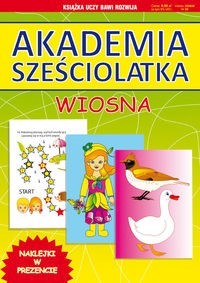 Akademia sześciolatka Wiosna - Beata Guzowska - książka