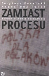 Zamiast procesu. Raport o mowie nienawiści - Sergiusz Kowalski; Magdalena Tulli - ebook