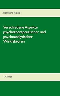 Verschiedene Aspekte psychotherapeutischer und psychoanalytischer Wirkfaktoren - Bernhard Rippe - ebook
