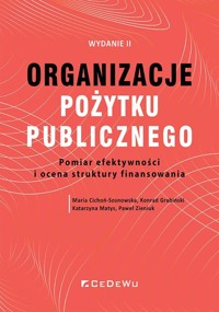Organizacje pożytku publicznego - zbiorowa praca - książka