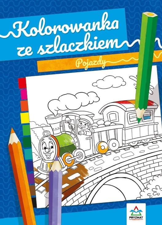 Kolorowanka ze szlaczkiem. Pojazdy - Natalia Logvanova - książka