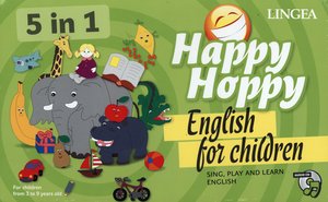 Happy Hoppy. Gry i zabawy z angielskim dla dzieci -  - książka