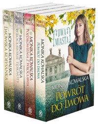 Dwa miasta 1-4 - Kowalska Monika - książka