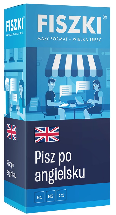 Angielski. Fiszki. Pisz po angielsku. Poziom B1/B2/C1 - zbiorowa praca - książka