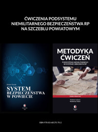 Ćwiczenia podsystemu niemilitarnego bezpieczeństwa RP na szczeblu powiatowym - Pakiet 2 książki - Robert Dynak, Waldemar Kitler - ebook