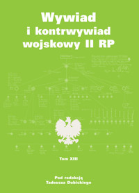 Wywiad i kontrwywiad wojskowy II RP Tom XIII -  - książka