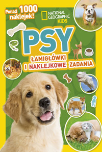 National Geographic Kids. Psy. Łamigłówki i naklejkowe zadania - zbiorowa praca - książka