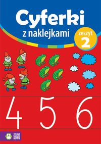 Cyferki z naklejkami 4-6 -  - książka