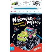 Niezwykłe pojazdy. Zdrapywanka z rysikiem - Anna Podgórska - książka