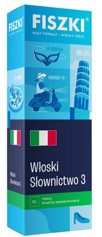 Włoski. Fiszki. Słownictwo 3. Poziom B1 - zbiorowa praca - książka