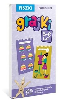 Fiszki. Grajki 5-6 lata - Kinga Perczyńska - książka