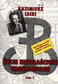Życie niewłaściwie urozmaicone Tom 1 i 2 z płytą DVD - Leski Kazimierz - książka