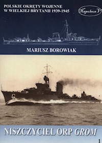 Niszczyciel ORP Grom - Borowiak Mariusz - książka