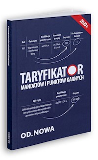 Taryfikator mandatów i punktów karnych 2020 -  - książka