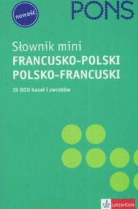 Pons Słownik mini francusko - polski, polsko - francuski -  - książka