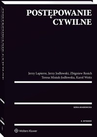 Postępowanie cywilne - Weitz Karol, Jodłowski Jerzy, Lapierre Jerzy, Misiuk-Jodłowska Teresa, Resich Zbigniew - książka