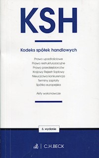 Kodeks spółek handlowych -  - książka