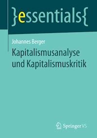 Kapitalismusanalyse und Kapitalismuskritik - Johannes Berger - ebook