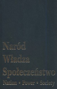 Naród władza społeczeństwo -  - książka