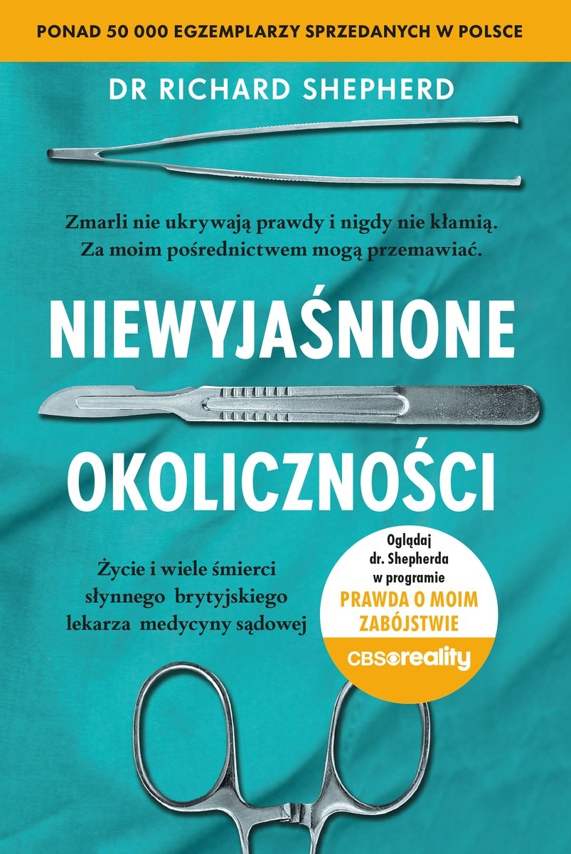 Niewyjaśnione okoliczności - Dr Richard Shepherd - książka