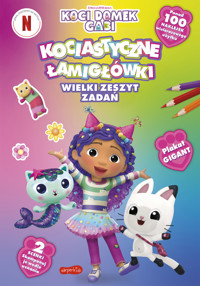 Koci Domek Gabi. Kociastyczne łamigłówki. Wielki zeszyt zadań - DreamWorks - książka
