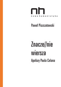 Znacze//nie wiersza - Piszczatowski Paweł - ebook