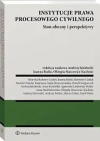 Instytucje prawa procesowego cywilnego -  - książka