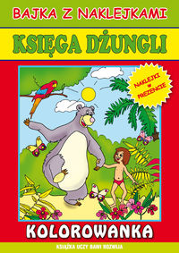 Księga dżungli Bajka z naklejkami - Krystian Pruchnicki - książka