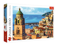 Puzzle 1500 el. Amalfi Włochy -  - książka