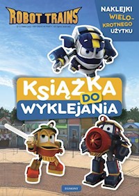 Robot Trains Książka do wyklejania -  - książka