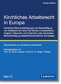 Kirchliches Arbeitsrecht in Europa - Florian Scholz - ebook
