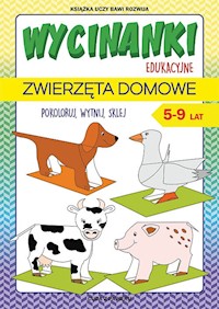 Wycinanki edukacyjne Zwierzęta domowe - Beata Guzowska - książka