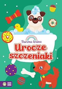 Barwna kraina Urocze szczeniaki -  - książka