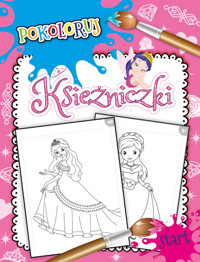 Pokoloruj księżniczki - zbiorowa praca - książka