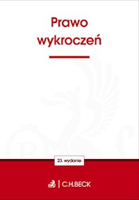 Prawo wykroczeń -  - książka
