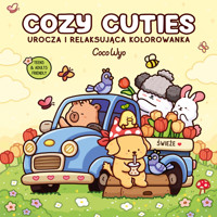 Cozy Cuties. Urocza i relaksująca kolorowanka - Coco Wyo - książka