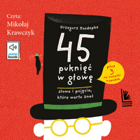 45 puknięć w głowę - Grzegorz Kasdepke - audiobook + książka