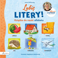 Lubię litery! Książka do nauki alfabetu - Jankowska Anna - książka
