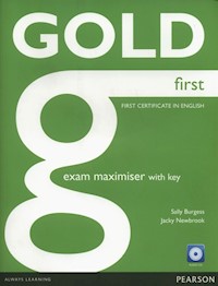 Gold First Exam Maximiser with key + CD - Burgess Sally, Newbrook Jacky - książka