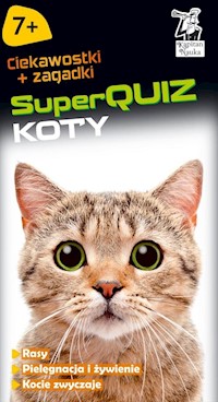 SuperQUIZ Koty - Biegańska-Hendryk Małgorzata - książka