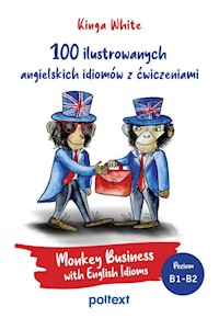 100 ilustrowanych angielskich idiomów z ćwiczeniami - White Kinga - książka