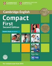 Compact First Student's Book with Answers +2 CD - Peter May - książka
