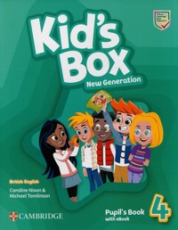Kid's Box New Generation 4 Pupil's Book with eBook British English - Nixon Caroline, Tomlinson Michael - książka