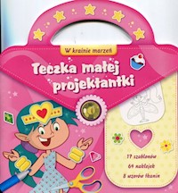 Teczka małej projektantki W krainie marzeń - - książka