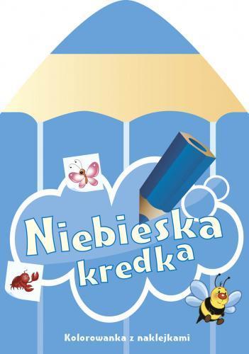 Niebieska kredka - Sylwia Chojecka - książka