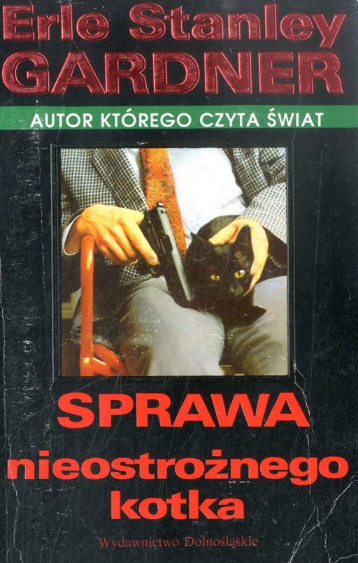 Okładka książki Sprawa nieostrożnego kotka